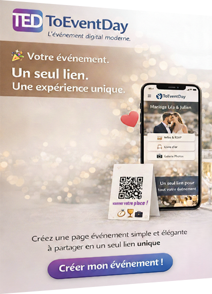 QR code RSVP pour gérer les invités